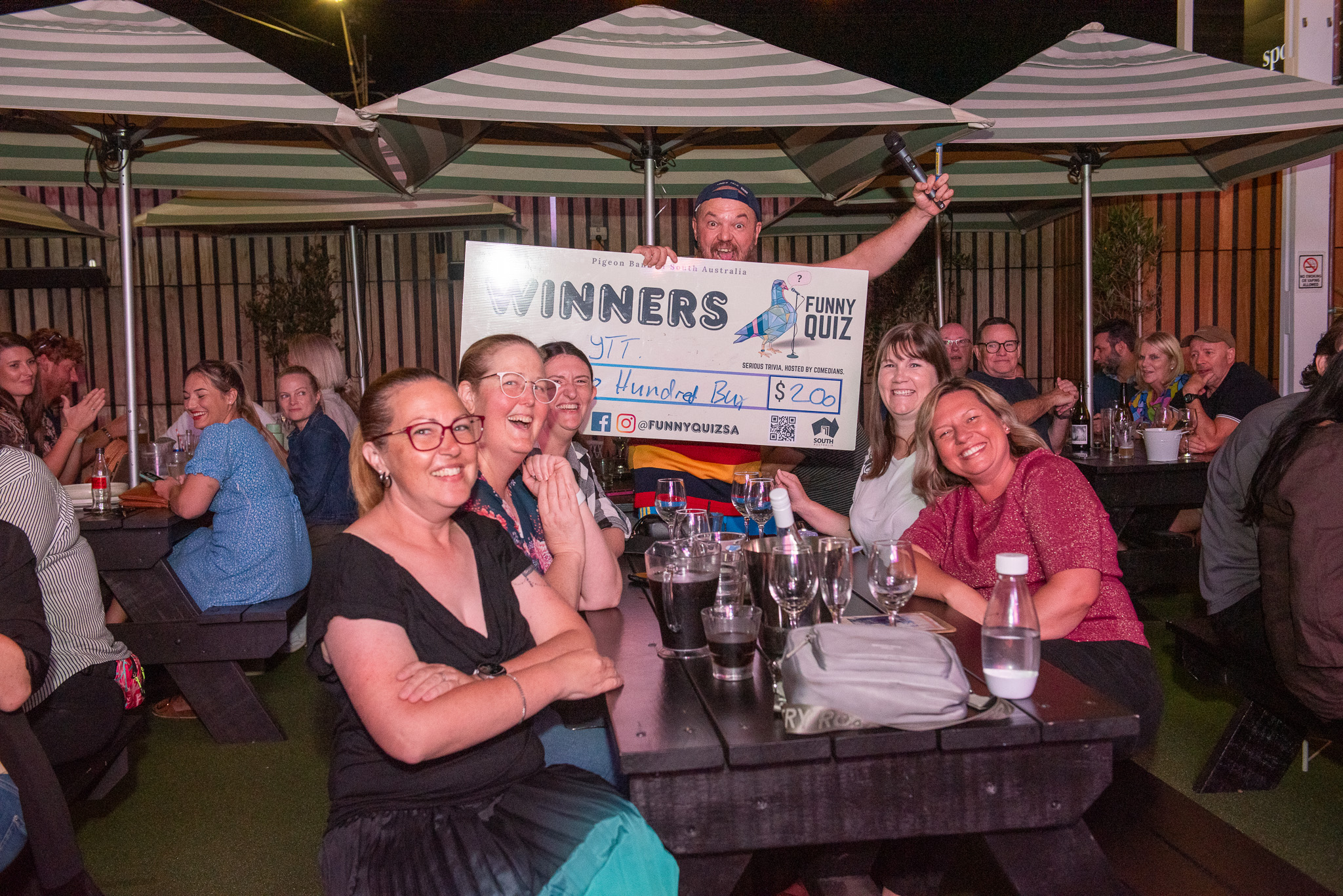 Funny Quiz Cheque