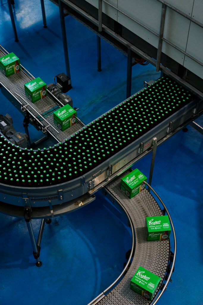 Coopers manufacturing production line